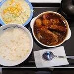 松屋 - ダブルビーフシチュー定食 1240円 ☆