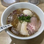 貝麺 みかわ - 味玉中華そば 醤油（980円）