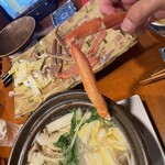 新鮮な海の幸 和食 吉福 - ズワイガニ美味い！