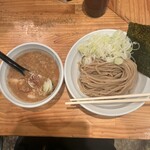 つけ麺 二代目 いさお - 濃厚味噌つけ麺　ねぎ