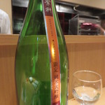 神保町 傳 - 繁枡　純米大吟醸壱火で頂きました。