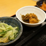 Kuramotoya - 珍味三点盛り