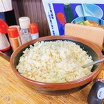 黒田屋 - 卓上の天かすは
青のりと普通のが混ざったもの