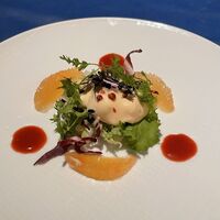 ロテルド比叡 - 紅ズワイガニとルビーフルーツのサラダ