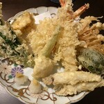 和さび - 蕪・ピーマン・菜花・海老・烏賊・茶えのき・南瓜・わかさぎ