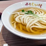 千年UDON - 麺だけぇー斜め上から！