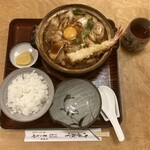 まことや - 親子えび煮込み（1,570円）
            ごはん小（230円）