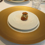 ナチュール・エ・サンス - アミューズ　温かいシュークリーム