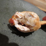 神保町 傳 - 今回はおこわが入っていました。