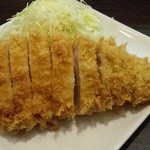 成蔵 - 『霧降高原豚特ロースかつ』のアップ！９切れにカットされた『かつ子』～♪(^o^)丿