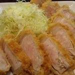 成蔵 - 『霧降高原豚特ロースかつ』のカツ断層～♪(^o^)丿