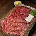 炭火焼 ゆうじ - 焼きスキ大好き。サシもきめ細やか。美しき