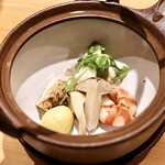玄水 - 名残松茸の土瓶蒸し