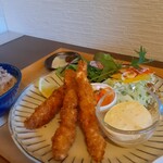 Iko I Kohi Rumu - 週がわりランチ　エビフライ　1300円税込