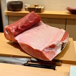 鮨 なんば 日比谷 - 北海道戸井町マグロ
