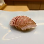 鮨 なんば - 春子鯛 塩とかぼすで