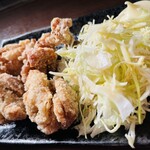 Gansoniku Niku Udon - メニュー:元祖からあげ定食 ¥1,170(税込)