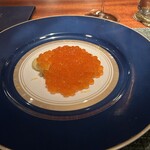 蒼 - 函館　小西鮮魚店より新イクラの冷製フェデリーニ