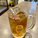 四川 郷土菜 シャンバァロウ - ファイヤーハイボール（麻辣味） 640円