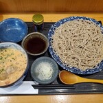 Teuchi Soba Takofuku - あさりのトマトクリームつけ蕎麦  