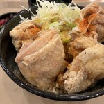 肉どんぶり専門 丼の市まつ - 唐揚げ丼