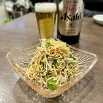 四川 郷土菜 シャンバァロウ - 布豆腐の和物 680円