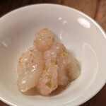 串駒 本店 - 甘エビの塩辛　酒が進みます
