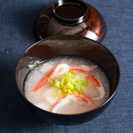 銀座 圓 - ずわい蟹と寄せ豆腐の蕪すり流し