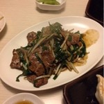 平良久亭 - レバニラ炒め