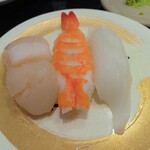 Koma Sushi - 筋肉三点盛り