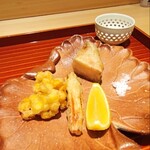 赤坂 剱持 - コーン天ぷら