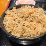 星の浜食堂 - 定食のご飯を＋50円でじゅーしーに変更