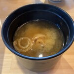 Isooroshi Togakushi Soba - 天丼と磯おろしのセット みそ汁