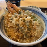 Isooroshi Togakushi Soba - 天丼と磯おろしのセット ミニ天丼