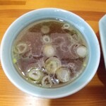 とん亭いとう - チャーハンの中華スープ