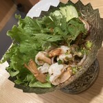 タイ料理居酒屋 バンコクザップ - エビのラープ