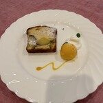 Chez 田坂（シェ・田坂） - R5.12  田中農園シルクスイートのパウンドケーキ