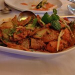 インディアンレストラン西麻布 by KENBOKKE - カダイチキン、生姜もきいていて寒さにはぜひ！