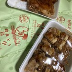 鳥中 - ネギマ10本　正肉焼（約200g）