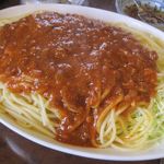 コーヒーハウス たんま - ミートスパゲティ　￥６８０