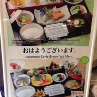 中之島なだ万 - メニュー看板(朝食)