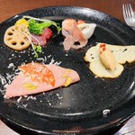 トラットリア ヴィヴァーチェ - 前菜盛り合わせ