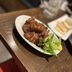 Meat＆Wine 肉酒場サルーテ - 馬肉の唐揚げ