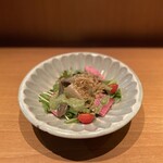 和味　大輔 - 冬の根菜とかりかりじゃこのサラダ