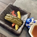 カツレツ Avanti - ピクルスがいい仕事しまんねん。