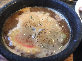 つけ麺 丸和 - 相変わらずぼっこぼこ