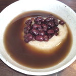 一会庵 - 2010・９　そばがきぜんざい