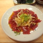 Sushi Tsukiji Nihonkai - マグロのカルパッチョ（13.12.01)