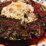 路地裏チャイニーズ 有馬 - 海鮮BLACK麻婆白子プラス