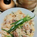 炭和食かなうS - ・食事：かなうの黒毛和牛土鍋御飯
      ・吸物：赤出し